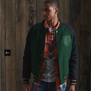 Superdry Upstate Bomber Jacket Medium (SOLD)